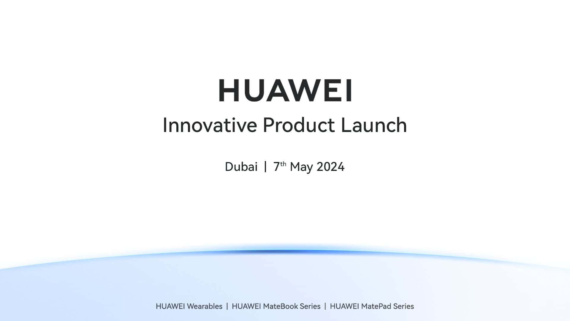 Imagem 1 do evento Huawei em 7 de maio em Dubai