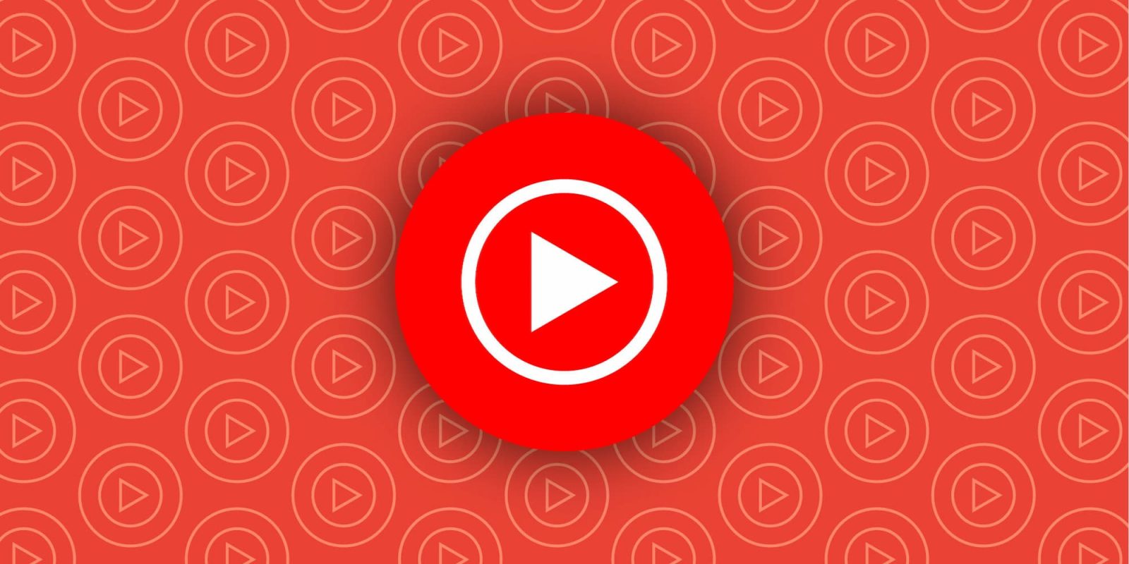 Arte do logotipo do YouTube Music
