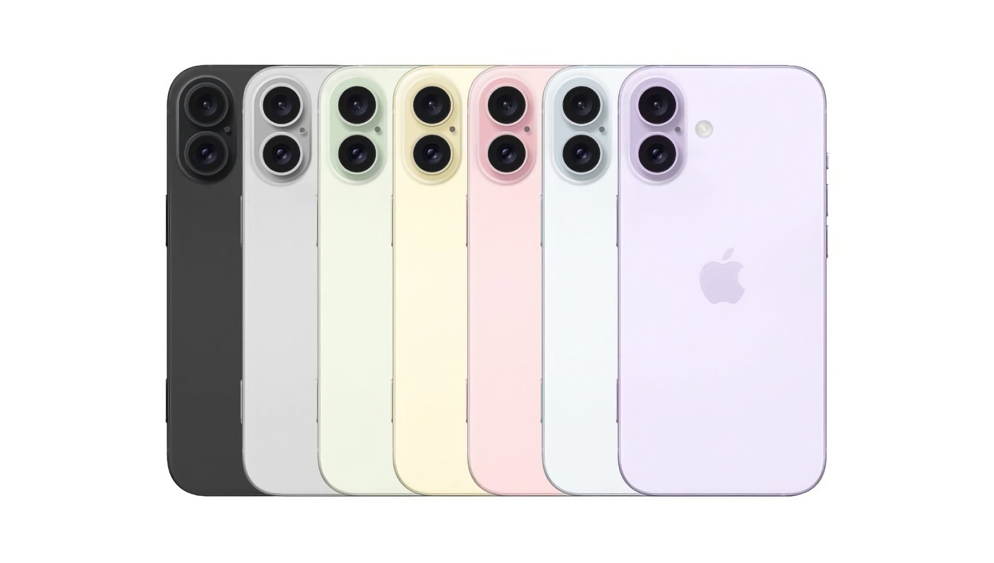 Insider: iPhone 16 Plus será vendido em sete cores