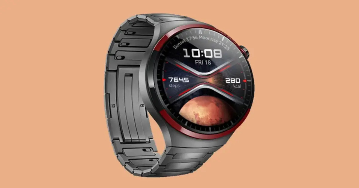 Novo Huawei Watch 4 Pro Space Exploration pode aparecer na Europa