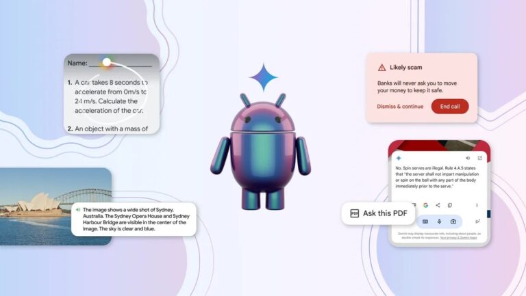 Android 15 Integrará Inteligência Artificial Gemini para Ações Contextuais e Proteção Contra Fraudes