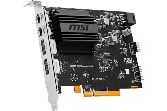 MSI lança placa de expansão USB4 com capacidade de 100W de potência e Conexão PCIe