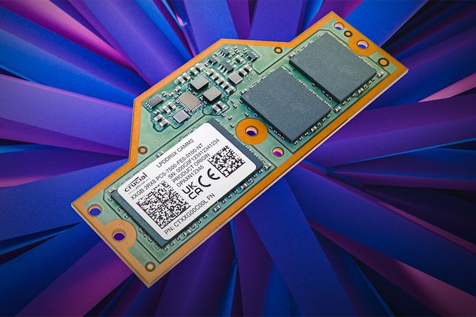 Crucial Lança Módulos de Memória de Alta Capacidade: Novas Opções de 32 GB e 64 GB com LPDDR5X