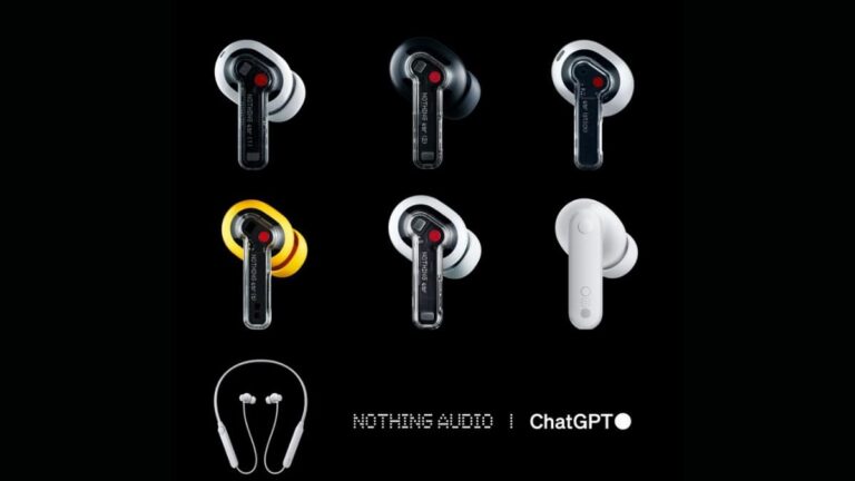 Nothing anuncia a integração do ChatGPT em toda a sua linha de produtos de áudio para 21 de maio