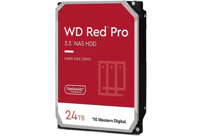 Western Digital amplia sua linha com HDD Red Pro de 24 TB para NAS