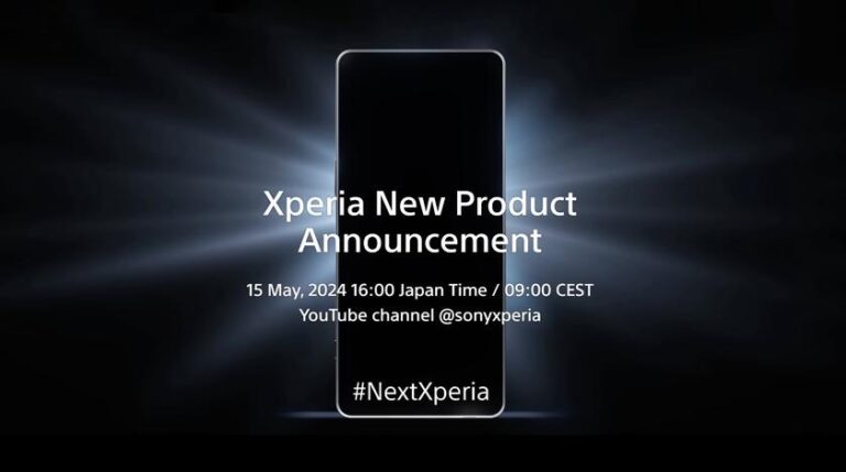 Novos modelos Xperia 1 VI e Xperia 10 VI serão revelados em evento da Sony em 15 de maio