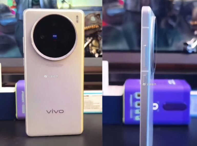Novo Vivo X100s exibe design elegante com câmera ZEISS em imagens vazadas