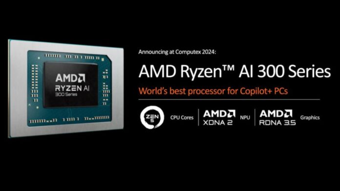 AMD anunciou seus novos processadores Ryzen AI 300 Series
