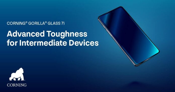 O novo Gorilla Glass 7i da Corning visa proteger dispositivos de médio porte
