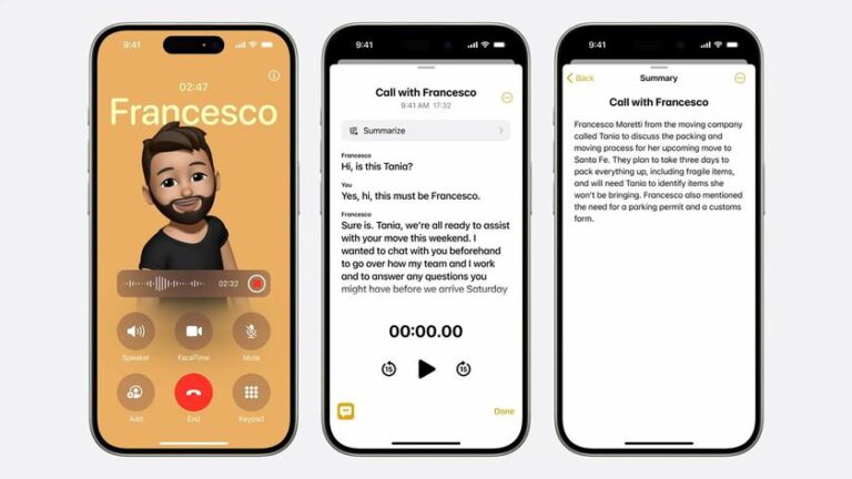 iPhone 15 Pro traz inovação com recurso de gravação e transcrição de chamadas ao vivo no iOS 18