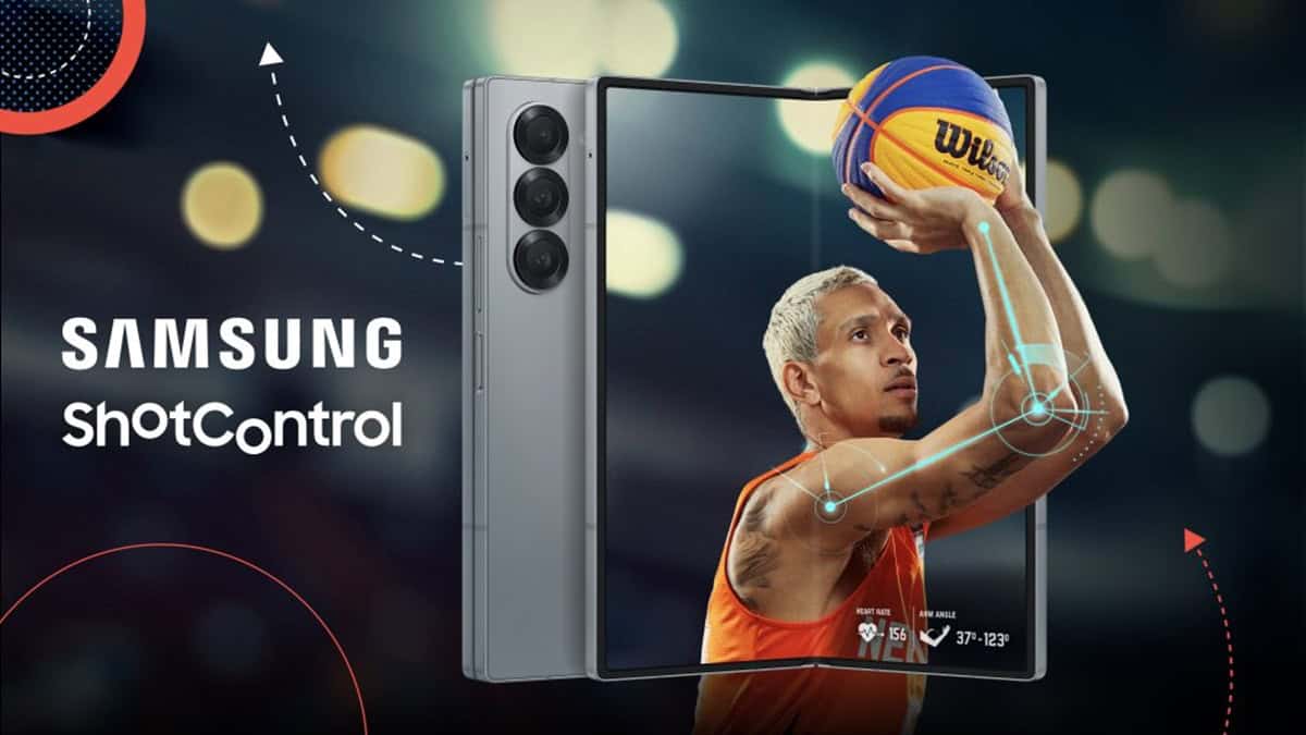 Samsung ShotControl eleva o desempenho do basquete com IA