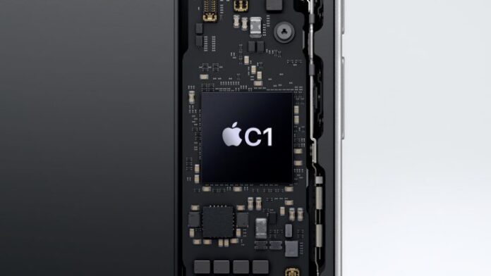 Apple's C1 5G modem uses a combination of TSMC's 4nm and 7nm technologies