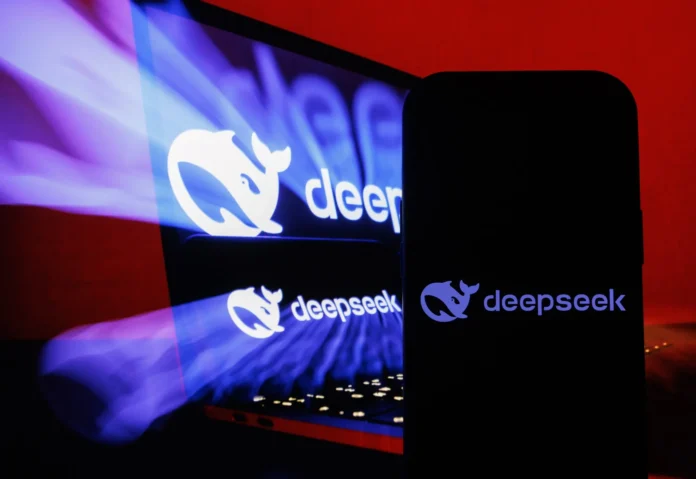 Logotipo do modelo AI DeepSeek