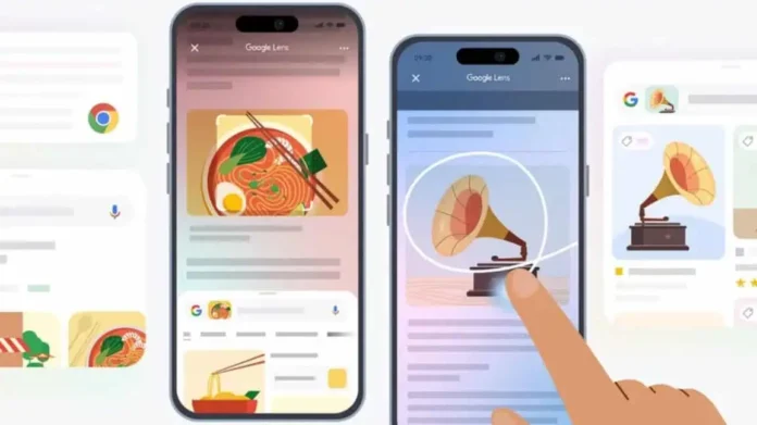 Google Lens on iOS: a new level of search with gestures