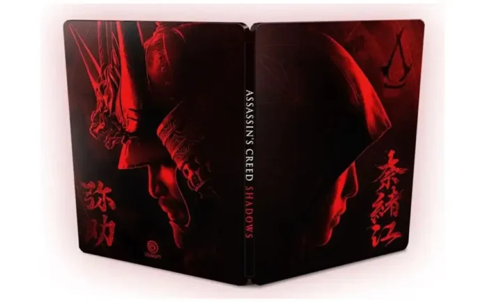 Assassin's Creed Shadows + Steelbook de PS5 em oferta com cupom na Kabum