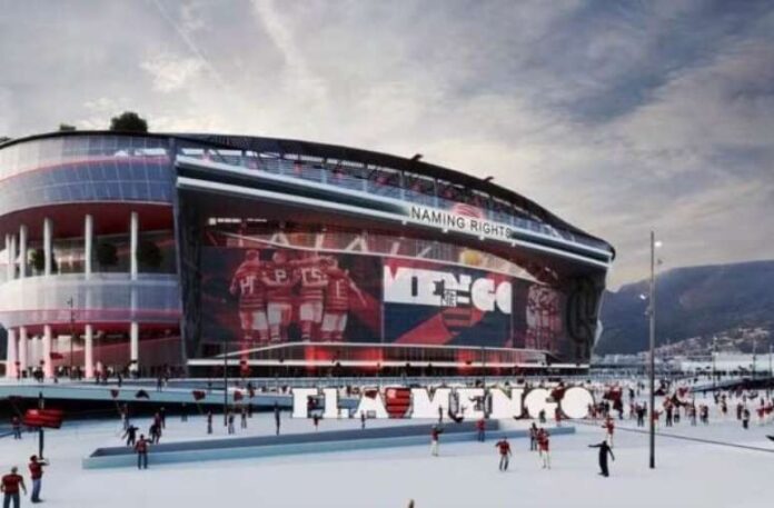 Inauguração do estádio do Flamengo não deve acontecer em 2029